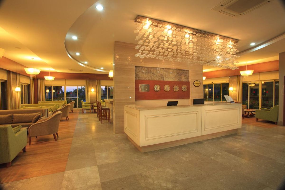 Can Garden Beach - recepcja / lobby