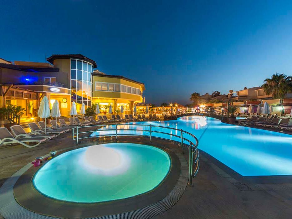 teren hotelu, basen