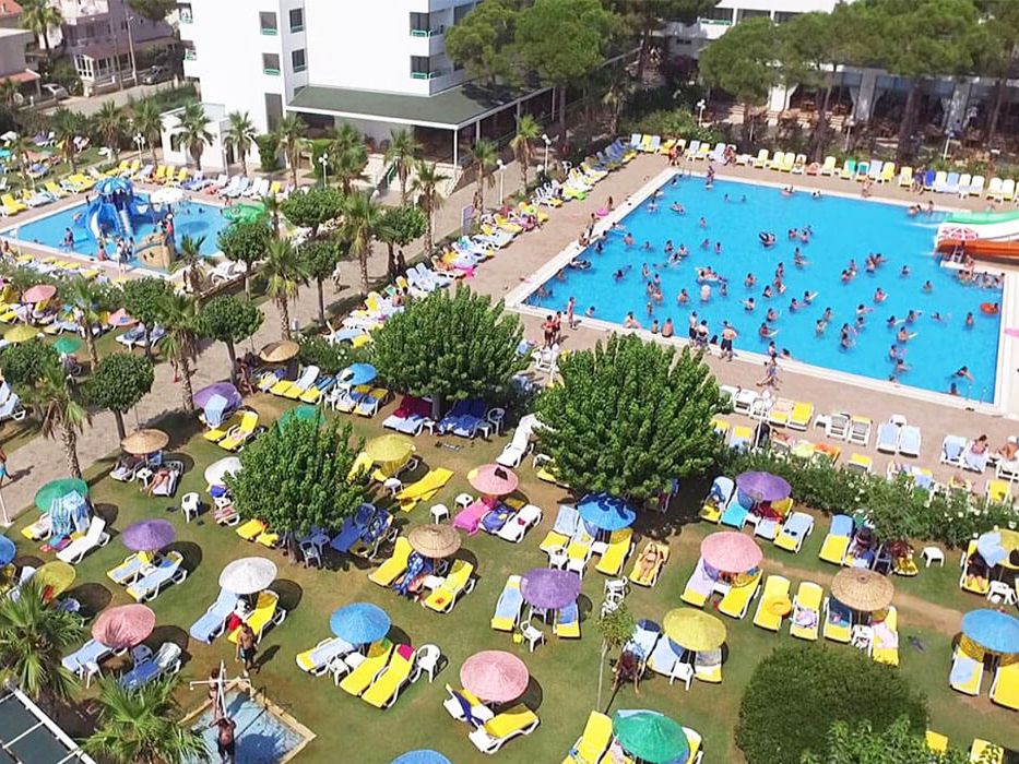 teren hotelu, basen