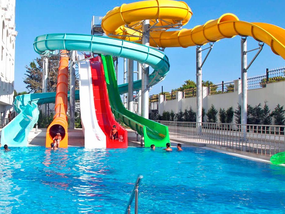 aquapark, zjeżdżalnia