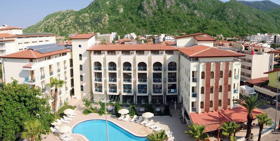 teren hotelu, basen