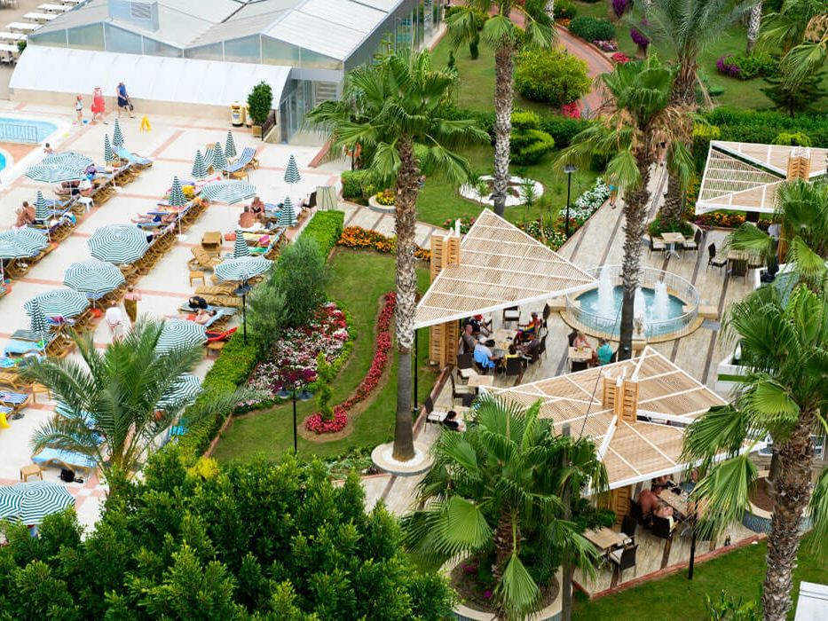 teren hotelu