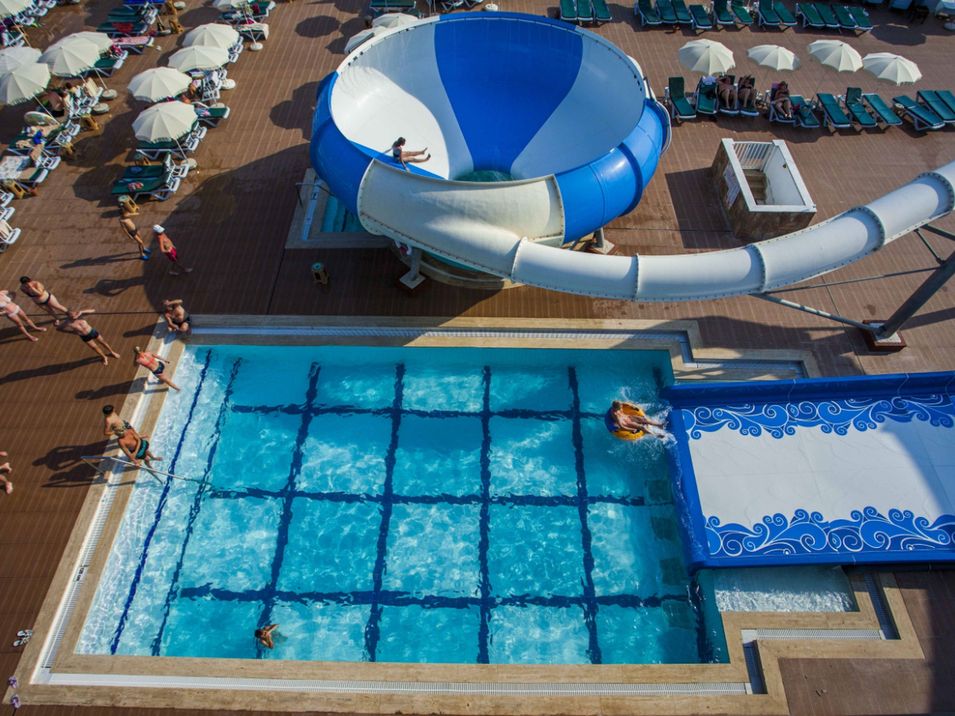 aquapark, zjeżdżalnia
