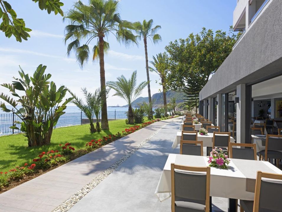 teren hotelu, restauracja