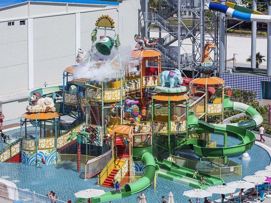 aquapark, plac zabaw
