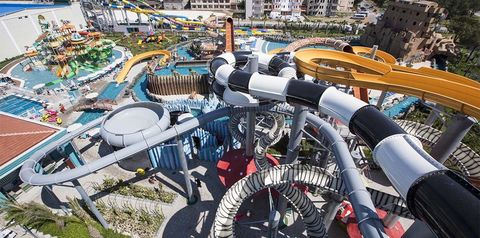 aquapark, zjeżdżalnia