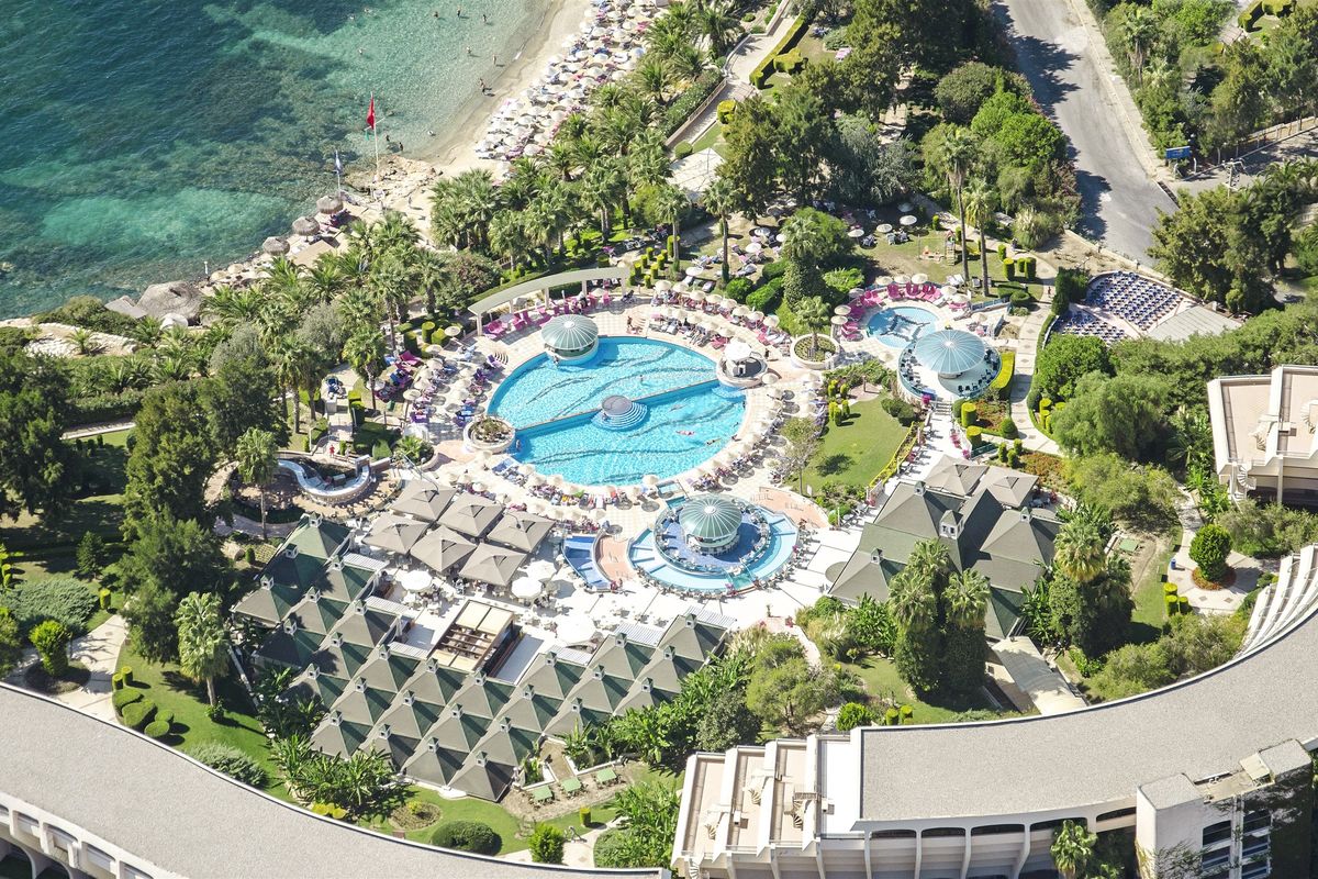 Grand Blue Sky - teren hotelu