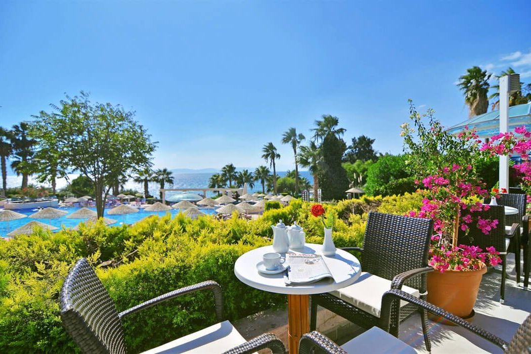 Grand Blue Sky - teren hotelu