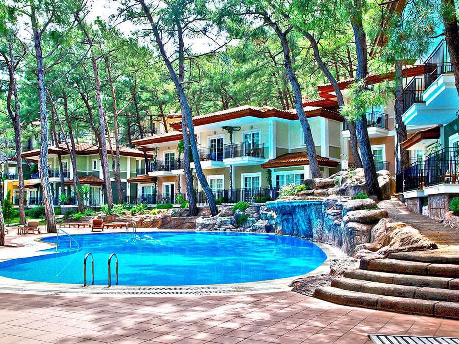 teren hotelu, basen