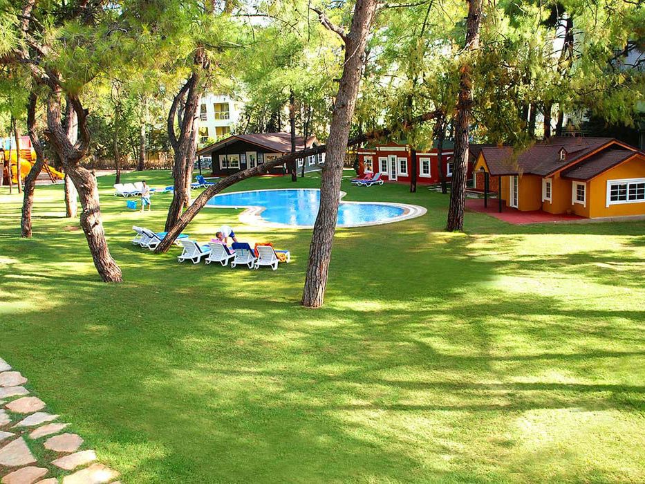 teren hotelu, basen
