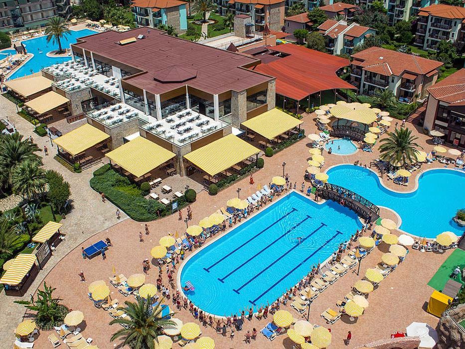 teren hotelu, basen
