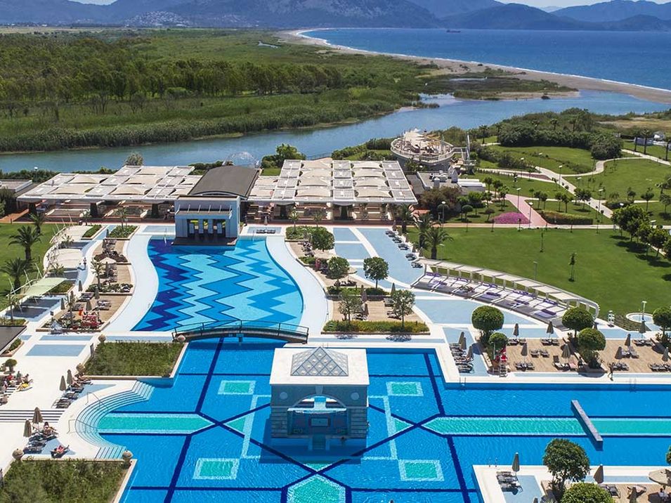 teren hotelu, basen