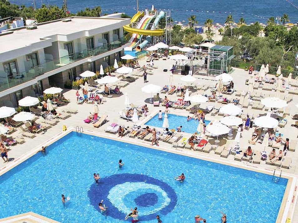 teren hotelu, basen