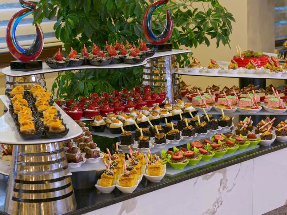 teren hotelu, restauracja