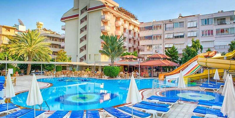 teren hotelu, basen