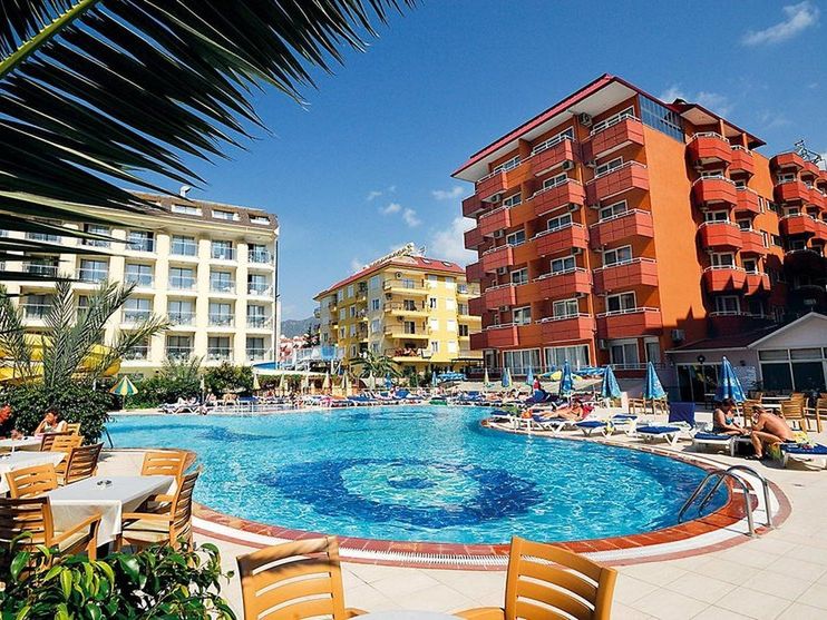 teren hotelu, basen