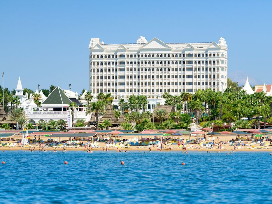 budynek główny, plaża