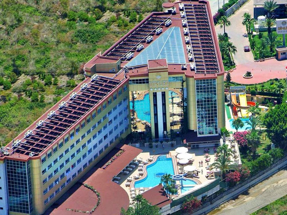 obiekt, teren hotelu