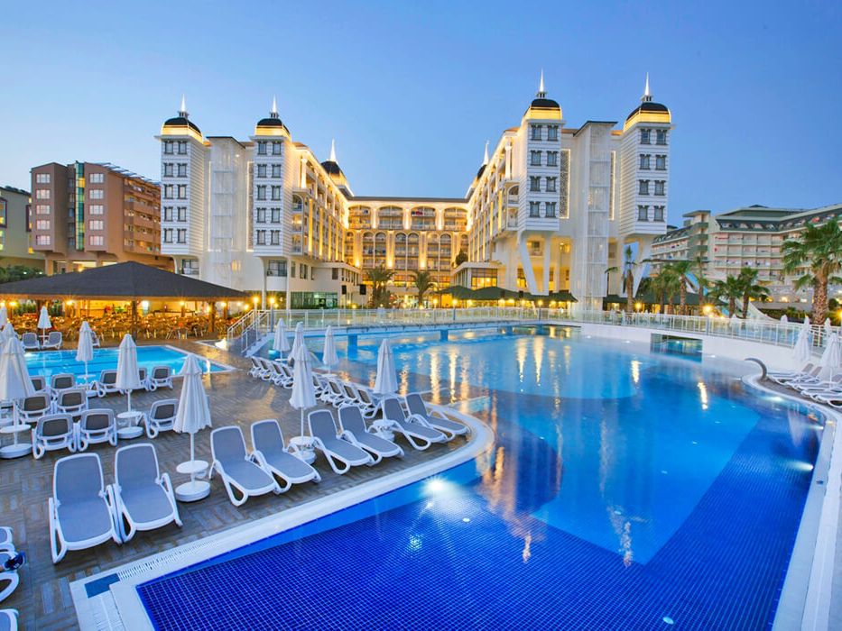 teren hotelu, basen