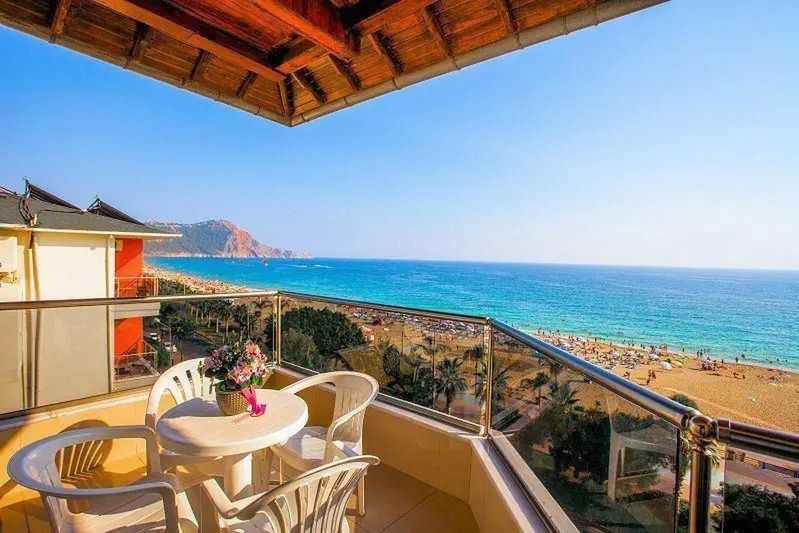 Kleopatra Ada Beach - balkon / taras