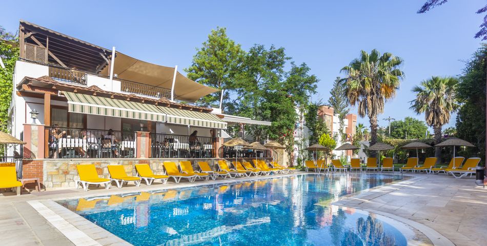 teren hotelu, pokój