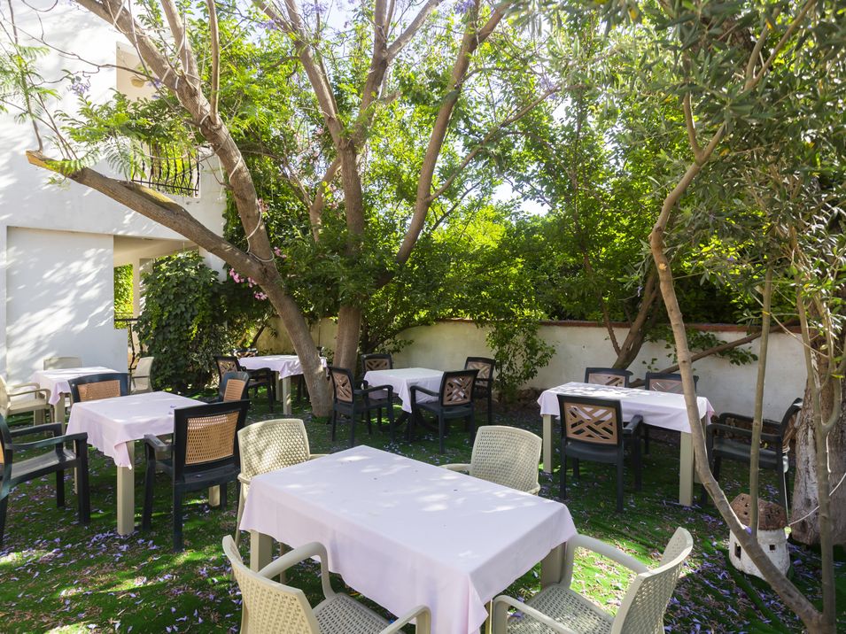 teren hotelu, restauracja