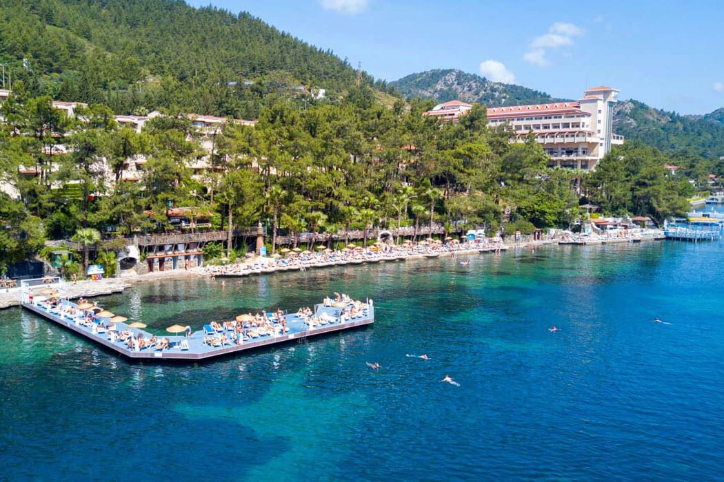 Labranda Mares Marmaris (ex Mares Dolphin Park & Spa) - teren hotelu