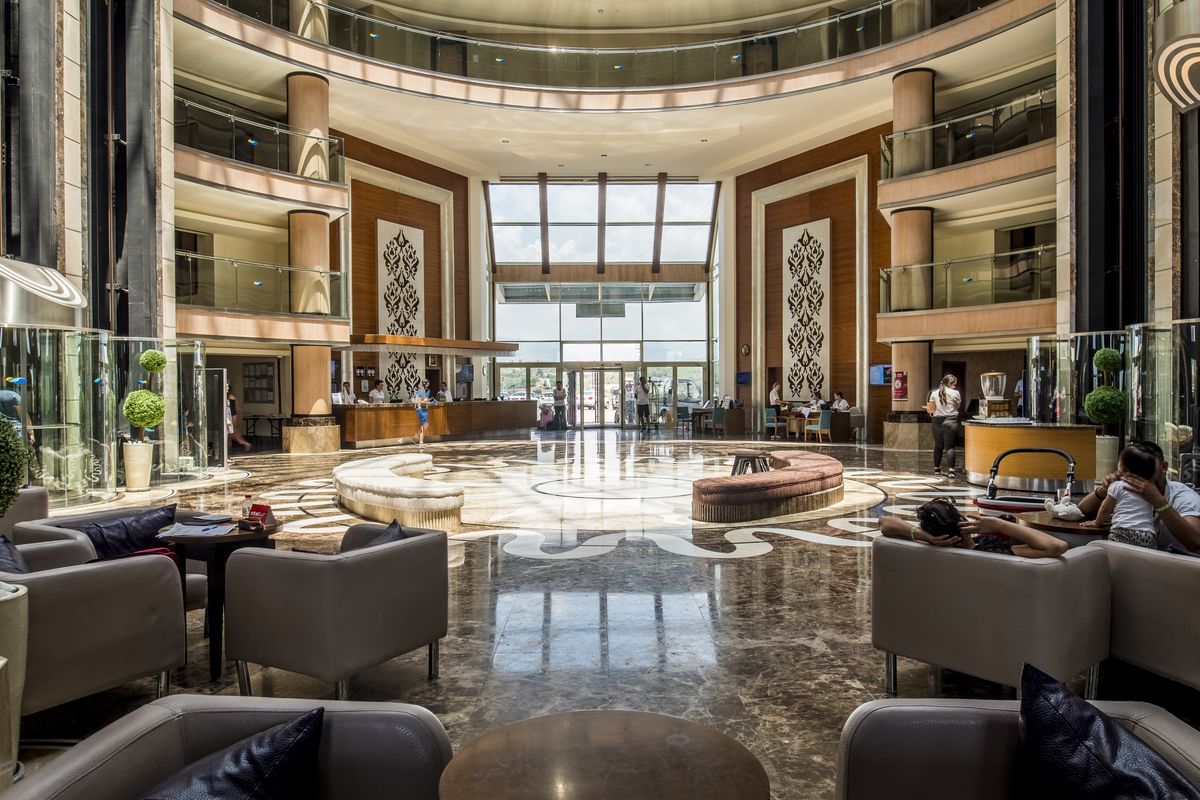 Long Beach (Avsallar) - recepcja / lobby