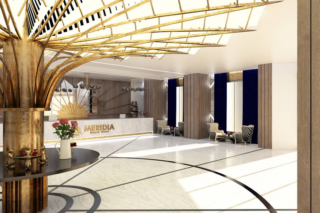 Meridia Beach - recepcja / lobby