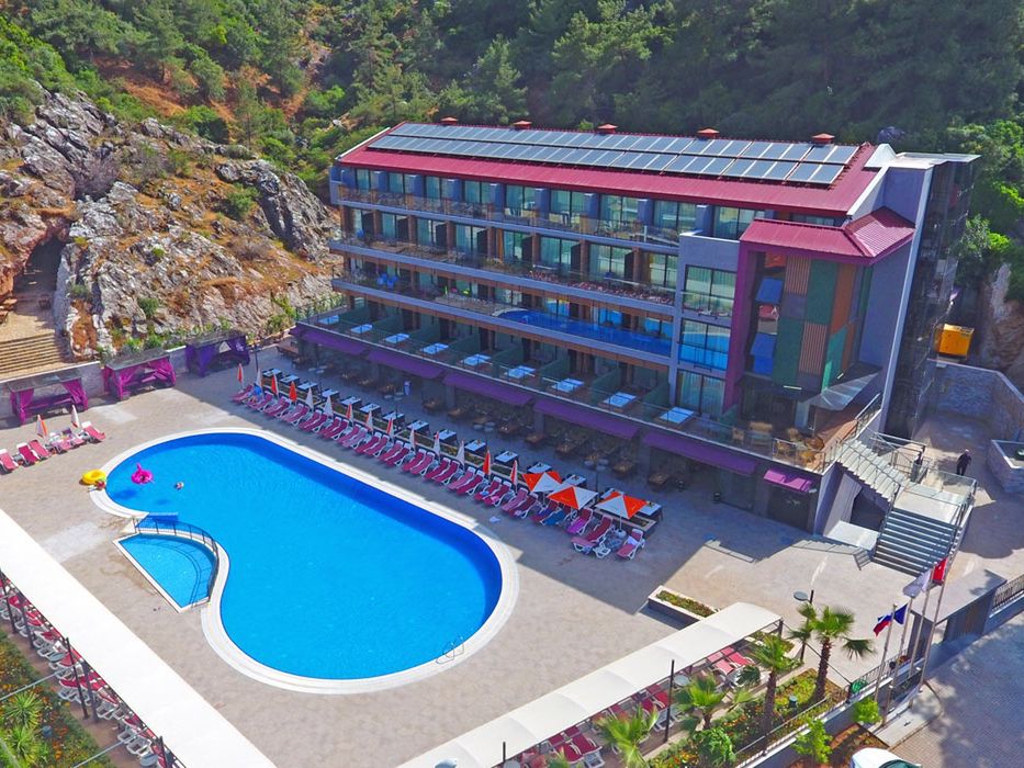 obiekt, teren hotelu