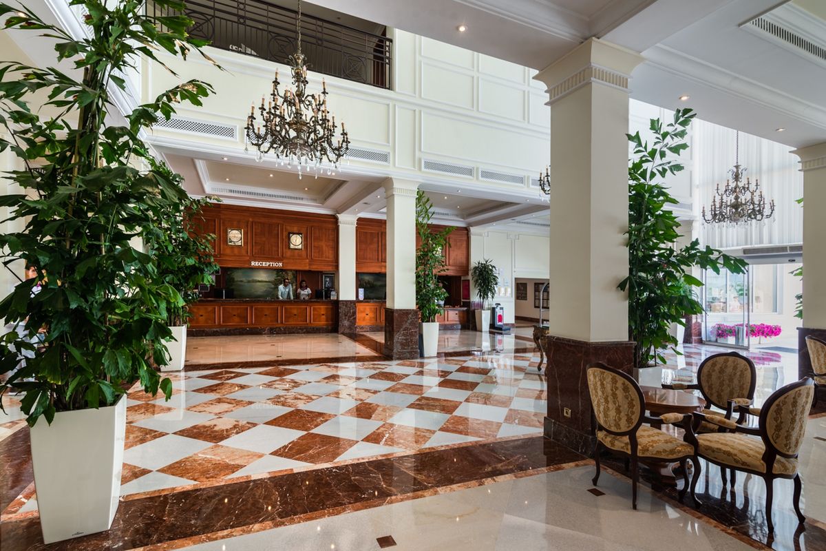 Monachus Family Resort Sorgun (ex. Seven Seas Blue) - recepcja / lobby