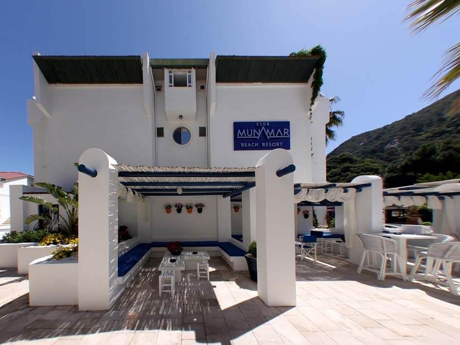 teren hotelu, kawiarnia