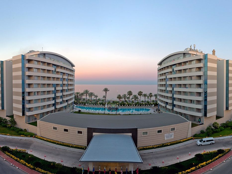 obiekt, teren hotelu