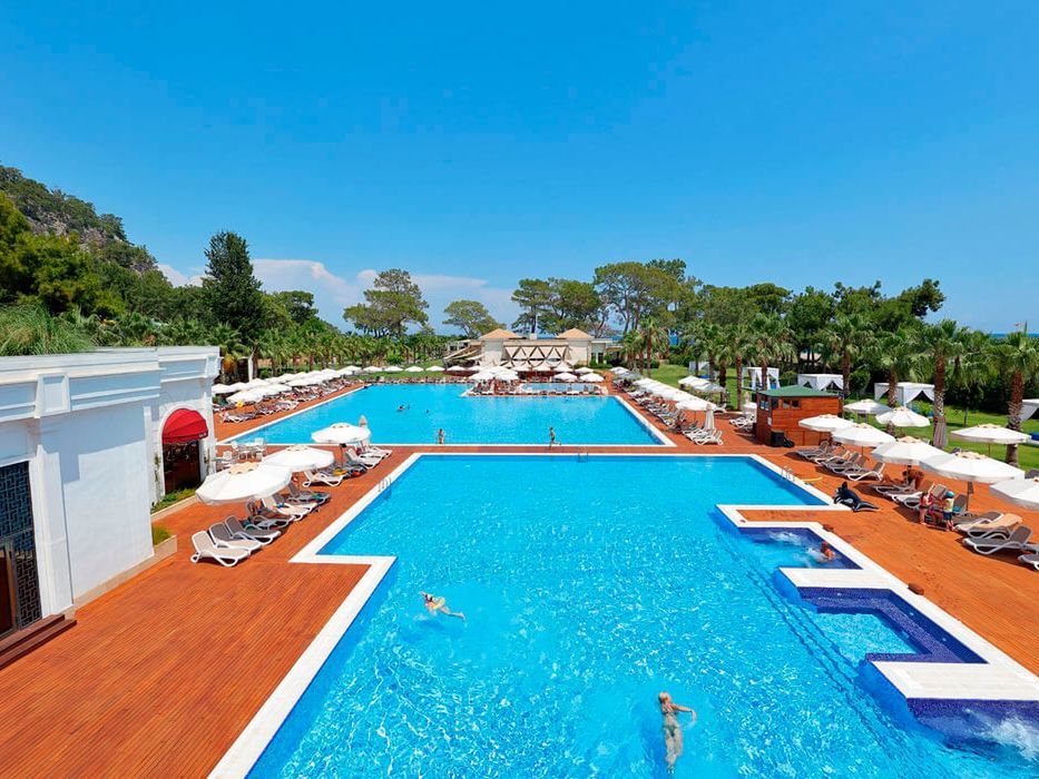 teren hotelu, basen