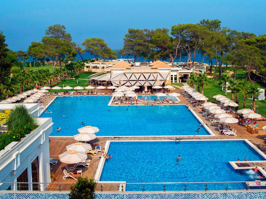 teren hotelu, basen