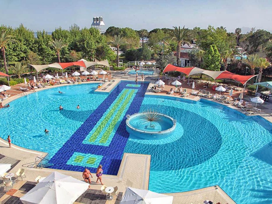 teren hotelu, basen