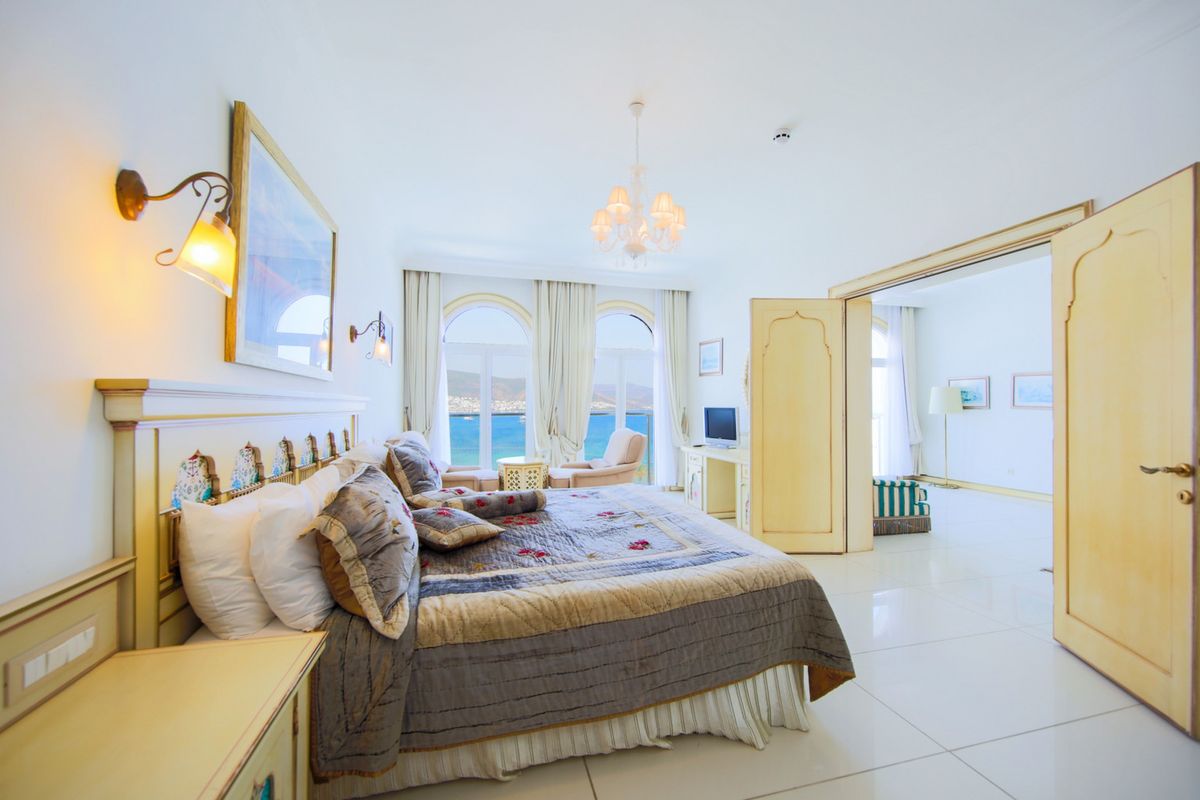 Salmakis Beach Resort - apartament z widokiem na morze