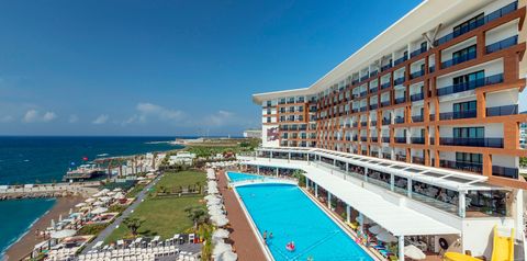 teren hotelu, plaża