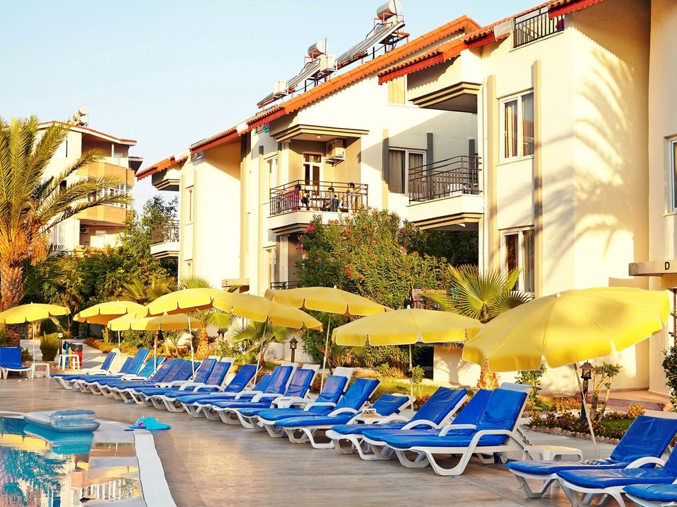 obiekt, teren hotelu