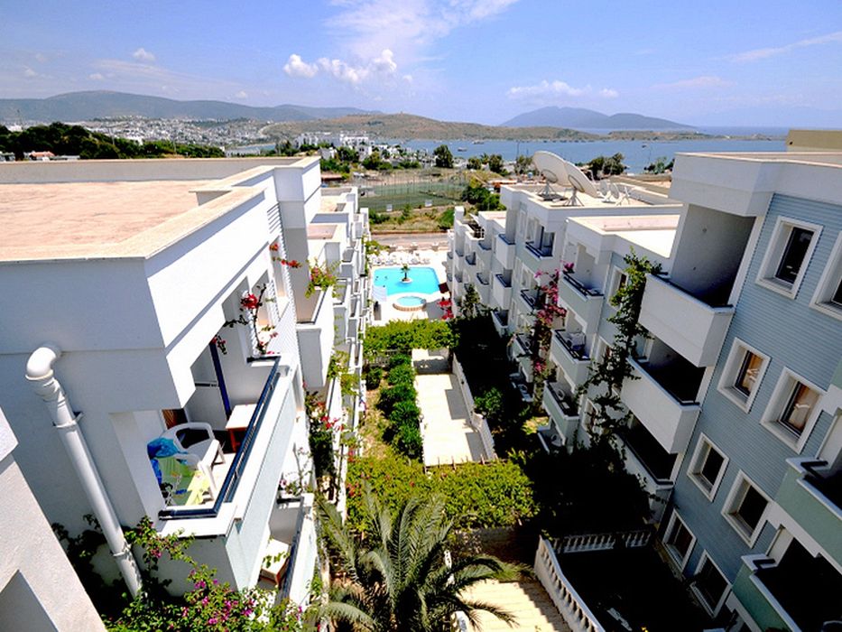 obiekt, teren hotelu