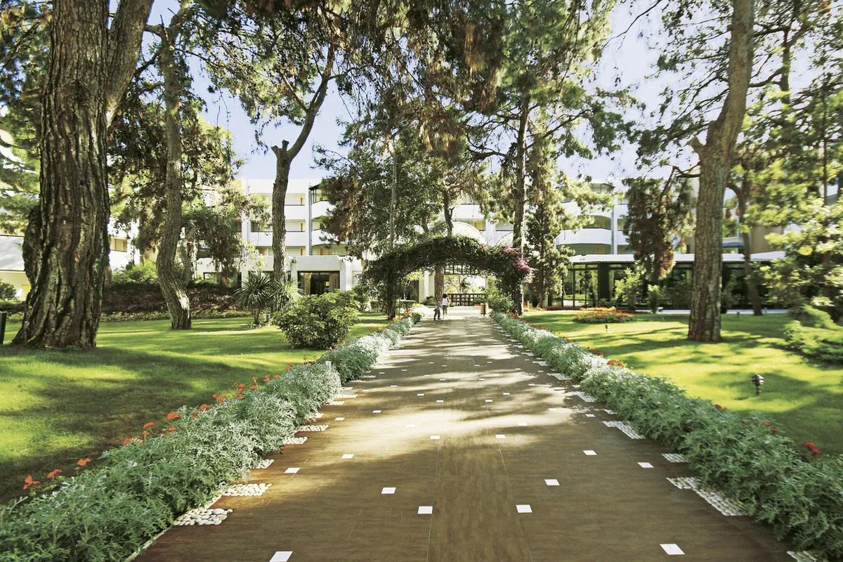 Turquoise Hotel - teren hotelu