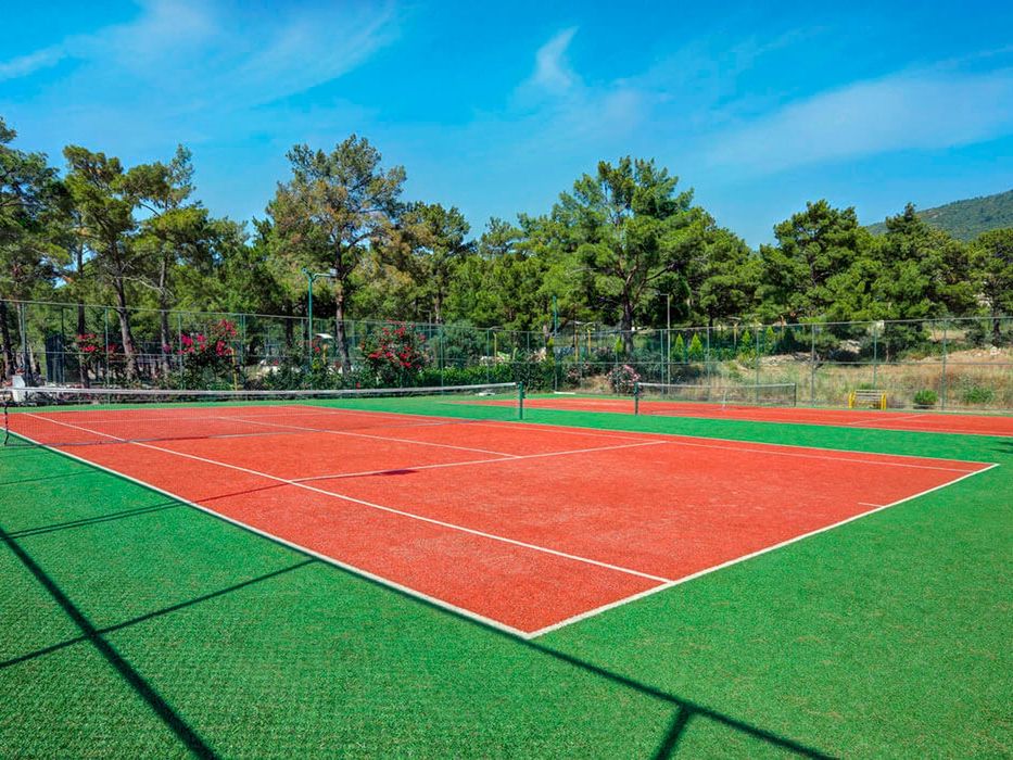 sport i rekreacja, korty tenisowe, rozrywka