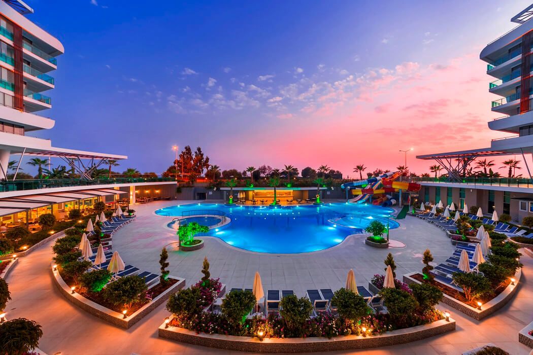 Xoria Deluxe - teren hotelu