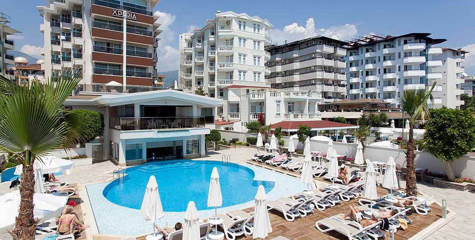 obiekt, teren hotelu