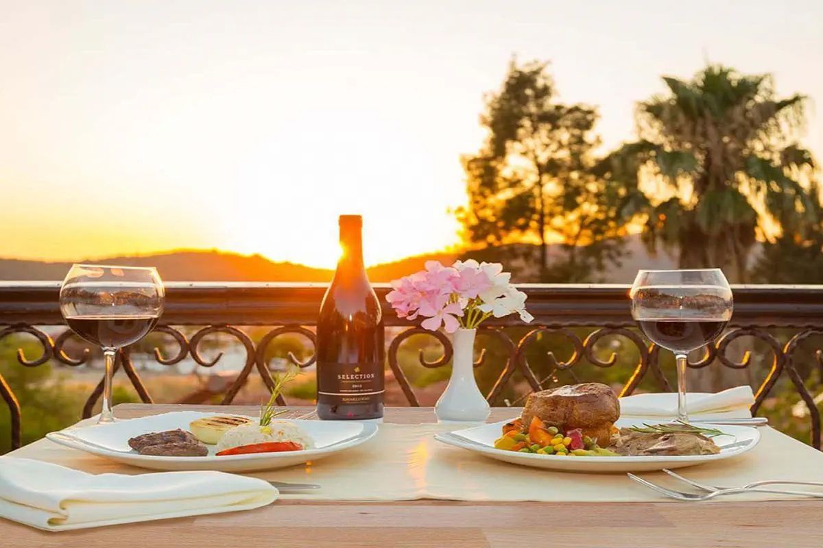 balkon / taras, restauracja