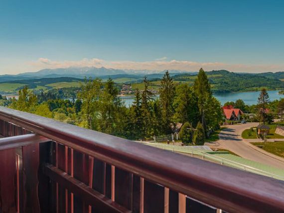 góry, balkon / taras