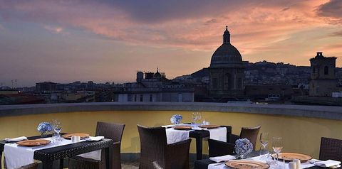 teren hotelu, restauracja