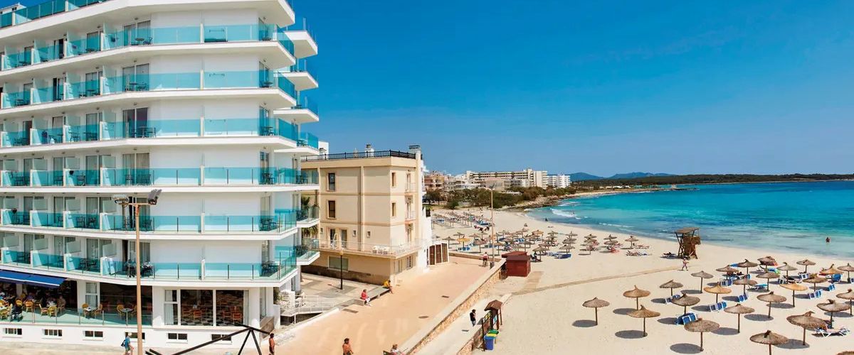 teren hotelu, plaża
