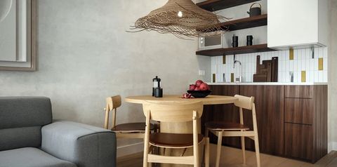 pokój, kuchnia / aneks kuchenny