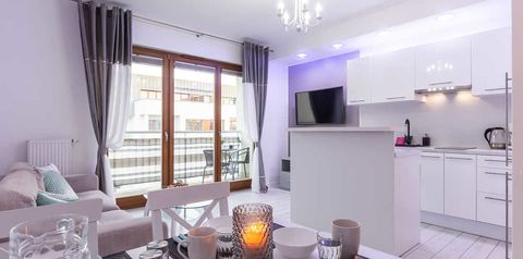 pokój, kuchnia / aneks kuchenny, balkon / taras